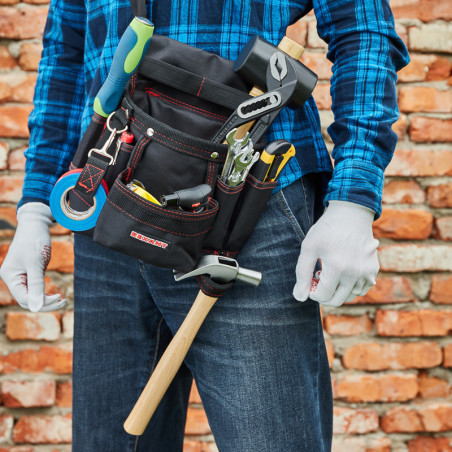 Сумка монтажника поясная с 7 отделениями RE-7