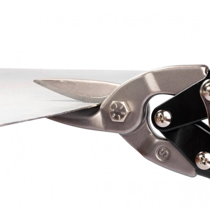 Набор ножниц по металлу НМА-250 LSR серия ПРОФИ для резки листового металла из низкоуглеродистой стали толщиной до 1.2 мм