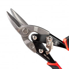 Набор ножниц по металлу НМА-250 LSR серия ПРОФИ для резки листового металла из низкоуглеродистой стали толщиной до 1.2 мм