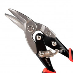 Набор ножниц по металлу НМА-250 LSR серия ПРОФИ для резки листового металла из низкоуглеродистой стали толщиной до 1.2 мм