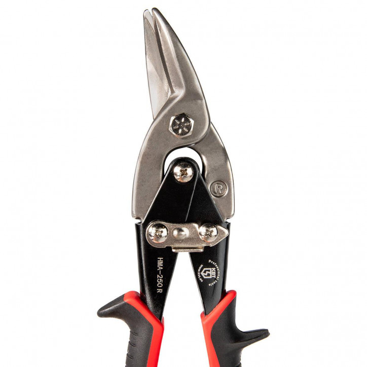 Набор ножниц по металлу НМА-250 LSR серия ПРОФИ для резки листового металла из низкоуглеродистой стали толщиной до 1.2 мм