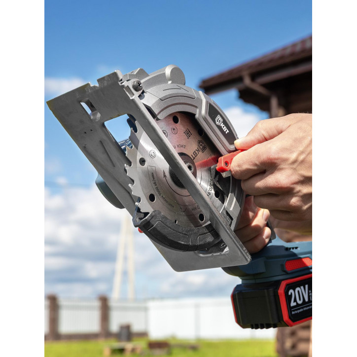 Пила циркулярная аккумуляторная CB-20-140 серия ПРОФИ с максимальным размером оснастки/диска 140 мм