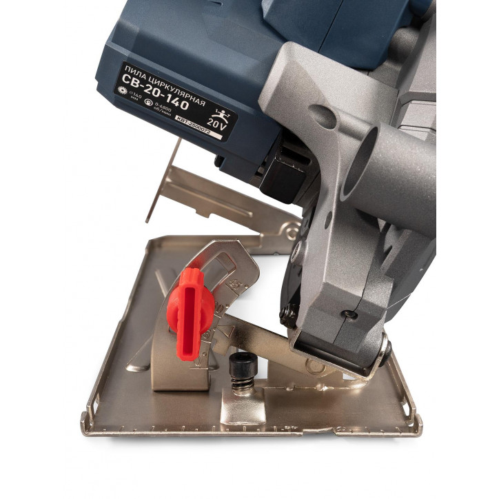 Пила циркулярная аккумуляторная CB-20-140 серия ПРОФИ с максимальным размером оснастки/диска 140 мм