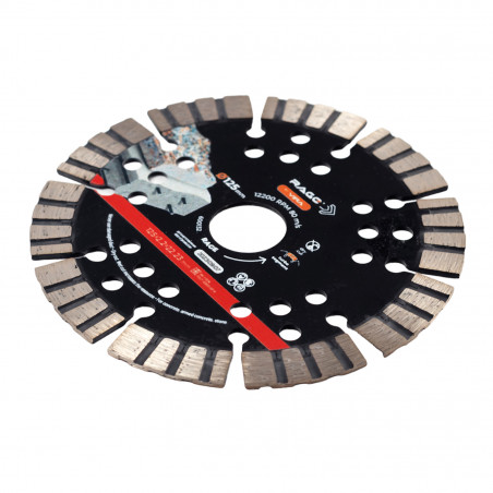 Диск алмазный турбо-сегментный MAX CUT PRO для армированного бетона 125 мм