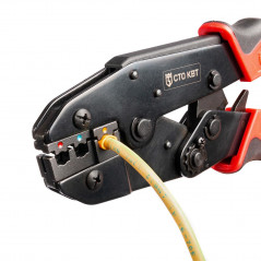 Набор СКМ-3 для опрессовки, снятия изоляци и монтажа резьбового крепежа серия ПРОФИ