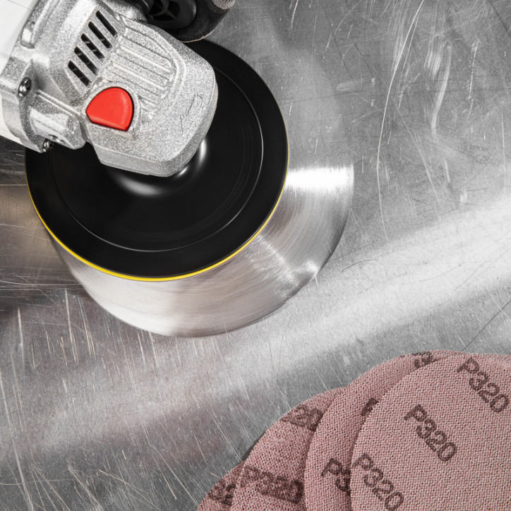 Диск шлифовальный на сетчатой основе 125 мм, Р320, 5 шт Диск шлифовальный на сетчатой основе 125 мм, Р320, 5 шт