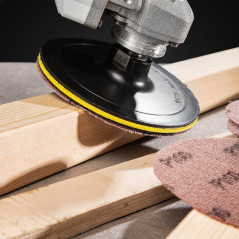 Диск шлифовальный на сетчатой основе 125 мм, Р100, 5 шт