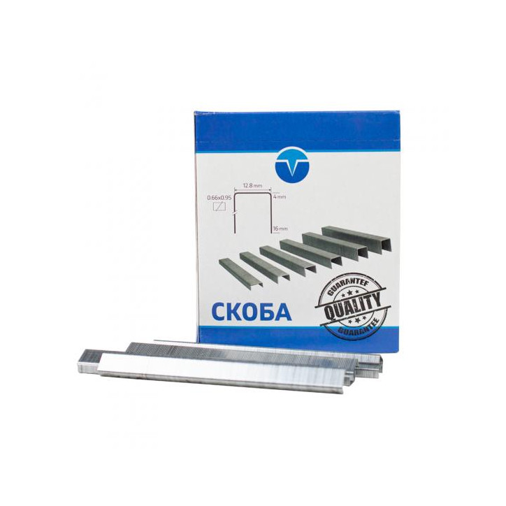Скобы обивочные для тканей тип 80 (10 мм, 21GA, 380, A ,12000 шт/уп) Скобы обивочные для тканей тип 80 (10 мм, 21GA, 380, A ,12000 шт/уп)