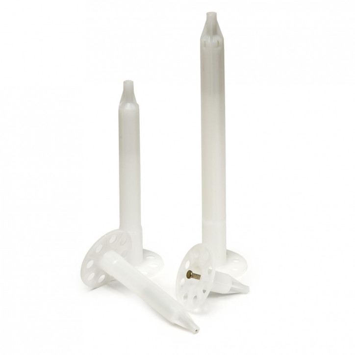 Тарельчатый дюбель гриб с кованным гвоздем для монтажных пистолетов IN20 (250 шт/уп) FEDAST Тарельчатый дюбель гриб с кованным гвоздем для монтажных пистолетов IN20 (250 шт/уп) FEDAST