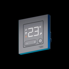 ATLASDESIGN SMART Термостат программируемый для электрического теплого пола, Zigbee, 16 А, мех., ЧЕРНЫЙ
