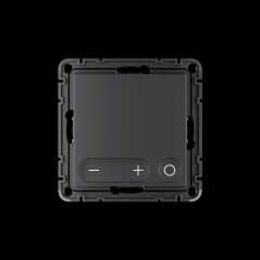 ATLASDESIGN SMART Термостат программируемый для электрического теплого пола, Zigbee, 16 А, мех., ЧЕРНЫЙ