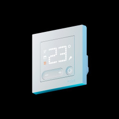 ATLASDESIGN SMART Термостат программируемый для электрического теплого пола, Zigbee, 16 А, мех., БЕЛЫЙ