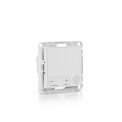 ATLASDESIGN SMART Термостат программируемый для электрического теплого пола, Zigbee, 16 А, мех., БЕЛЫЙ