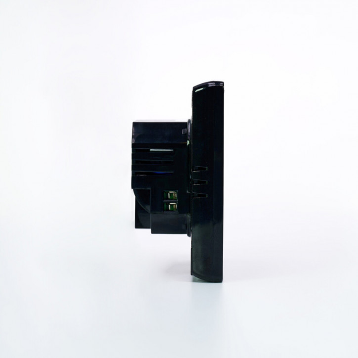 ARTGALLERY ТЕРМОСТАТ программируемый с Wi-Fi для электрического теплого пола, 16 А, моноблочный, ЧЕРНЫЙ ARTGALLERY ТЕРМОСТАТ программируемый с Wi-Fi для электрического теплого пола, 16 А, моноблочный, ЧЕРНЫЙ