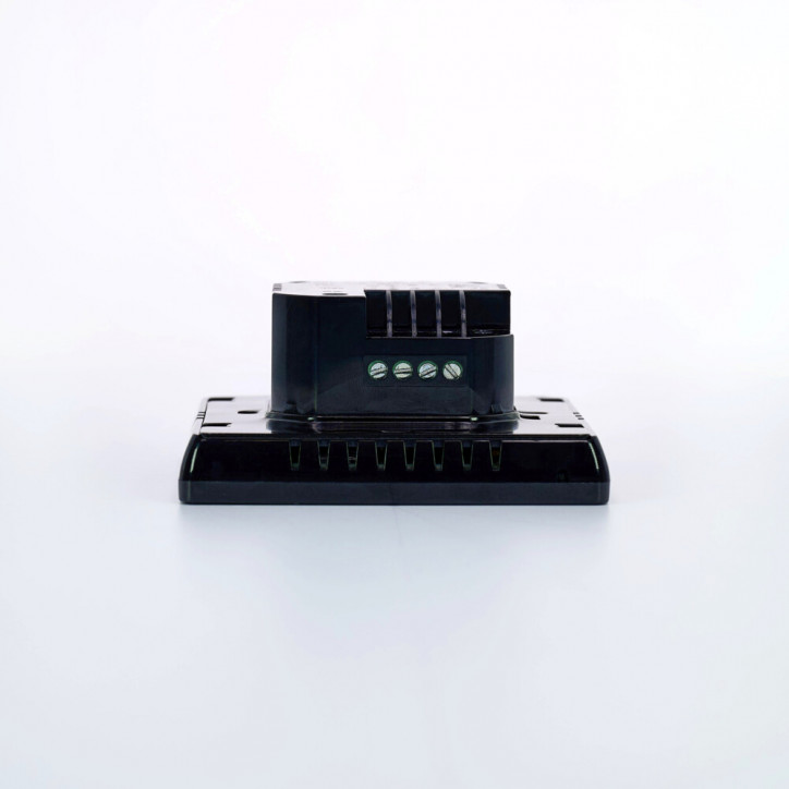 ARTGALLERY ТЕРМОСТАТ программируемый с Wi-Fi для электрического теплого пола, 16 А, моноблочный, ЧЕРНЫЙ ARTGALLERY ТЕРМОСТАТ программируемый с Wi-Fi для электрического теплого пола, 16 А, моноблочный, ЧЕРНЫЙ