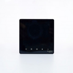 ARTGALLERY ТЕРМОСТАТ программируемый с Wi-Fi для электрического теплого пола, 16 А, моноблочный, ЧЕРНЫЙ