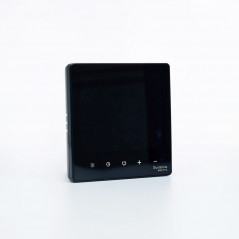 ARTGALLERY ТЕРМОСТАТ программируемый с Wi-Fi для электрического теплого пола, 16 А, моноблочный, ЧЕРНЫЙ