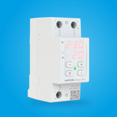 Реле напряжения c контролем тока VI-32 red 32 А