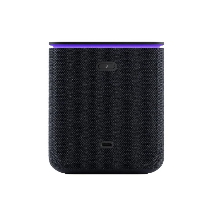 Колонка умная Яндекс Станция Миди с Zigbee, черная, YNDX-00054BLK