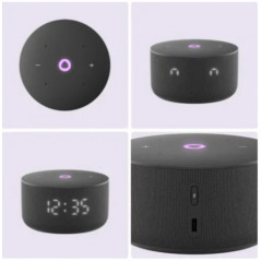 Колонка умная Яндекс Станция Мини 3 с Алисой на YaGPT, черный, YNDX-00027BLK