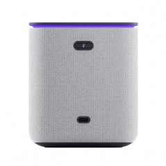 Колонка умная Яндекс Станция Миди с Zigbee, серая, YNDX-00054GRY