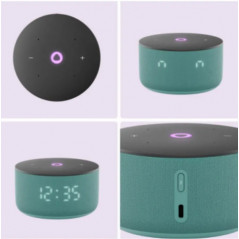 Колонка умная Яндекс Станция Мини 3 с Алисой на YaGPT, бирюзовый, YNDX-00027TRQ