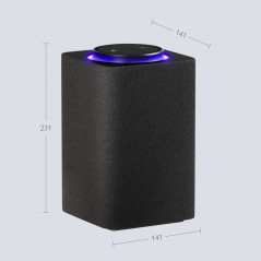 Колонка умная Яндекс Станция Макс с Zigbee, черная , YNDX-00053K
