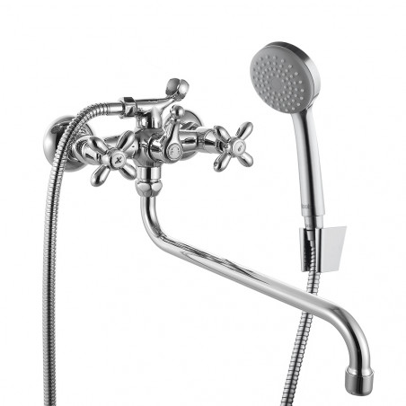 Смеситель для ванны с длинным изливом Jeals