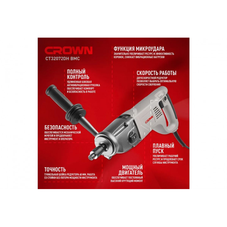 Дрель с микроударом комплект электрика