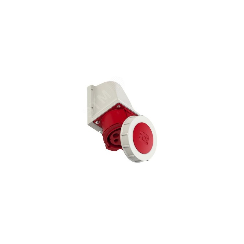 Розетка настенная 32А/400V/3P+N+E/IP67