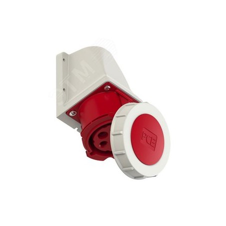Розетка настенная 32А/400V/3P+N+E/IP67