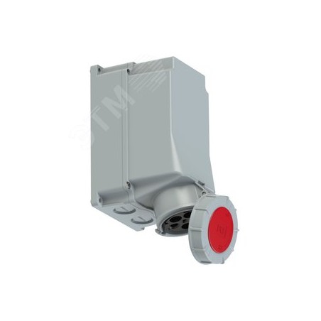 Розетка настенная 125А/400V/3P+N+E/IP67