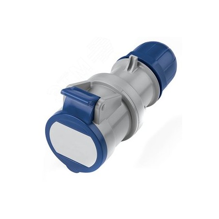 Розетка кабельная 16A 2P+E IP44 переносная 230V