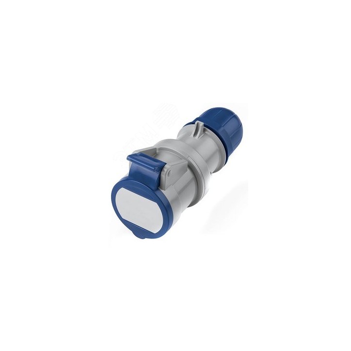 Розетка кабельная 16A 2P+E IP44 переносная 230V Розетка кабельная 16A 2P+E IP44 переносная 230V