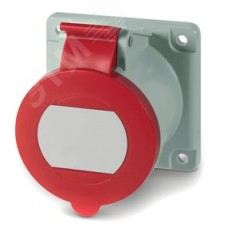 Розетка кабельная скрытой установки IP44 16A 3P+E+N 400V