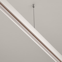 Коннектор прямой Exility накладной белый