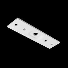 Коннектор прямой Exility накладной белый