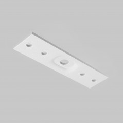 Коннектор прямой Exility накладной белый