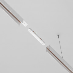 Коннектор питания прямой Exility белый