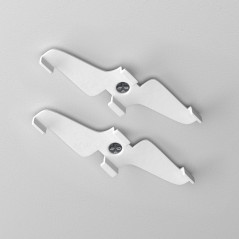 Фиксатор для накладного монтажа Exility белый 2шт