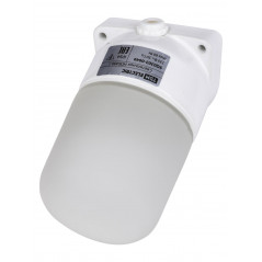 Светильник для бани сауны НПБ400-1 настенный, наклонный, IP54, 60Вт, E27, белый, основание керамика