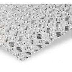 Лист алюминиевый 1.5х600х1200 рифленый