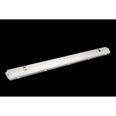 Светильник светодиодный CSVT SLIM 32 1262х124х85 CRI80 5000 milky IP65 II серый подвесной/накладной