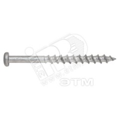 Шуруп KBRM 8х65 для легкого бетона, полукруглая головка (100шт)