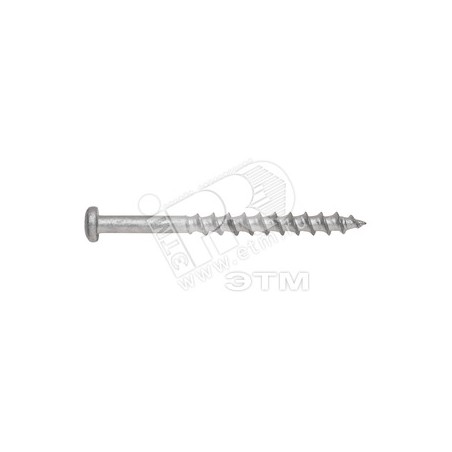 Шуруп KBRM 8х65 для легкого бетона, полукруглая головка (100шт)