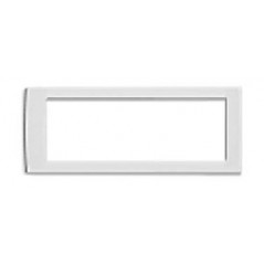 Рамка универсальная 6 модулей серый металлик