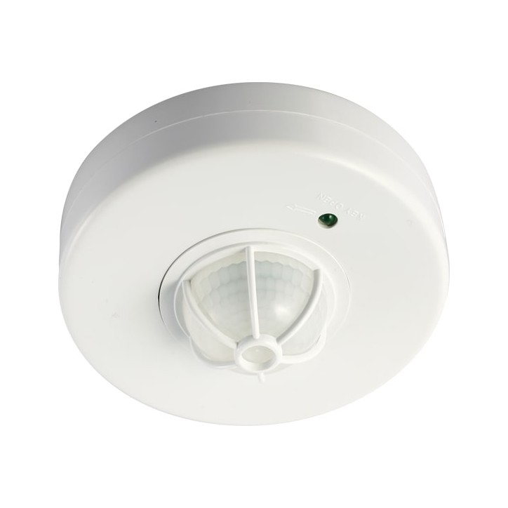 Датчик движения PMS-IR 024 1200Вт 360гр. 2-6м IP20 WH Датчик движения PMS-IR 024 1200Вт 360гр. 2-6м IP20 WH