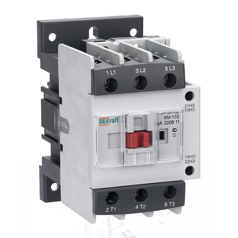 Контактор КМ-103 65А катушка управления 220В AC