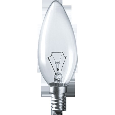 Лампа накаливания декоративная ДС 40вт B35 230в Е14 (свеча)