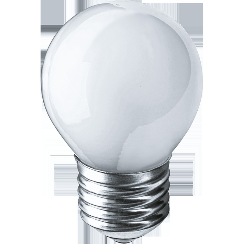 Лампа накаливания декоративная ДШ 40вт Р45 230в Е27 матовая (шар)